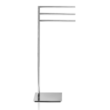 Decor Walther Handtuchständer chrom/nickel satiniert 3 armig, Oberfläche: Chrom