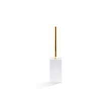 Decor Walther WC Bürstengarnitur eckig in Porzellan DW 6200, Material: Gold