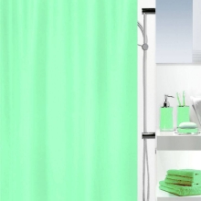 Duschvorhang Textil Easy apricot, viele Größen, alle Sondermaße, Farbe: Mint