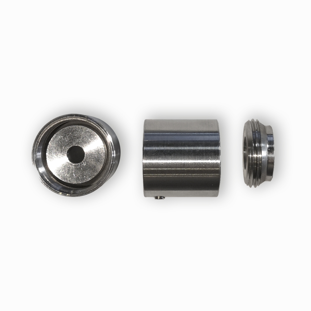 Duschvorhangstange Edelstahlrohr, gerade für Nischen mit 20 mm Durchmesser