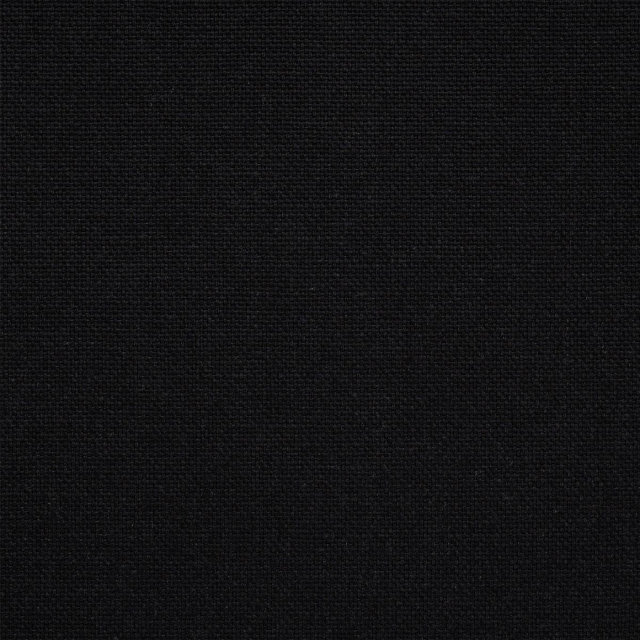 Duschvorhangstoff Textil Linolux Leinen/Baumwolle, schwarz Meterware 1,5m breit
