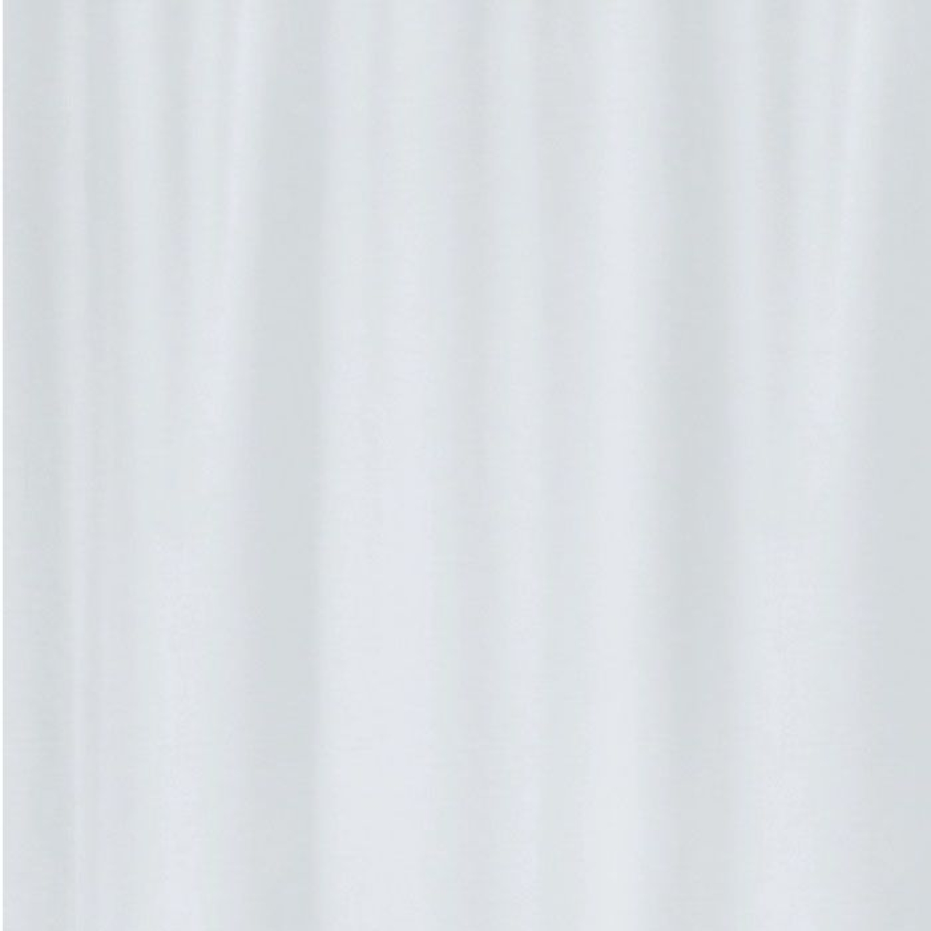 Duschvorhang Luxus / weiß / 140 x 185 cm