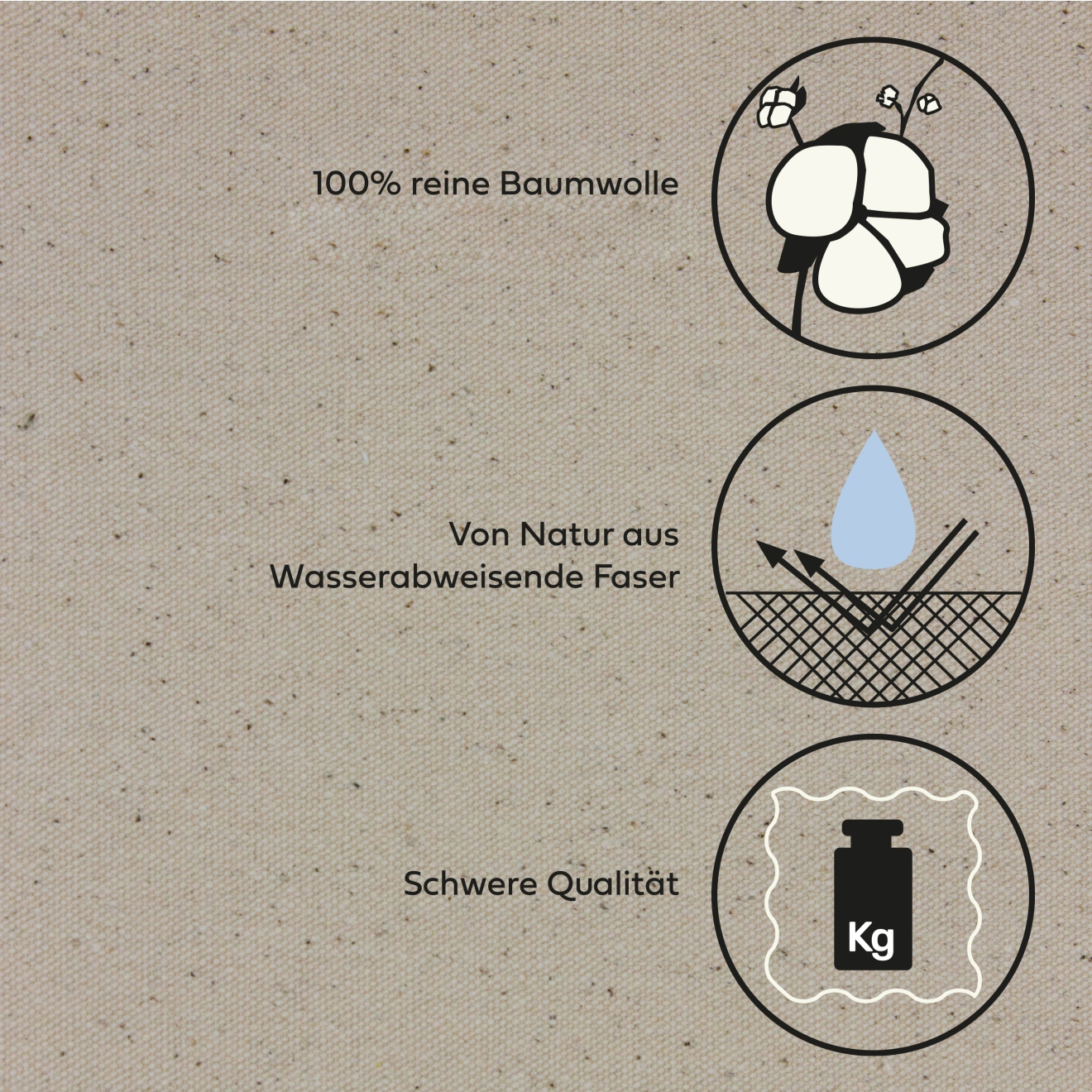Stoffstruktur Naturbursche