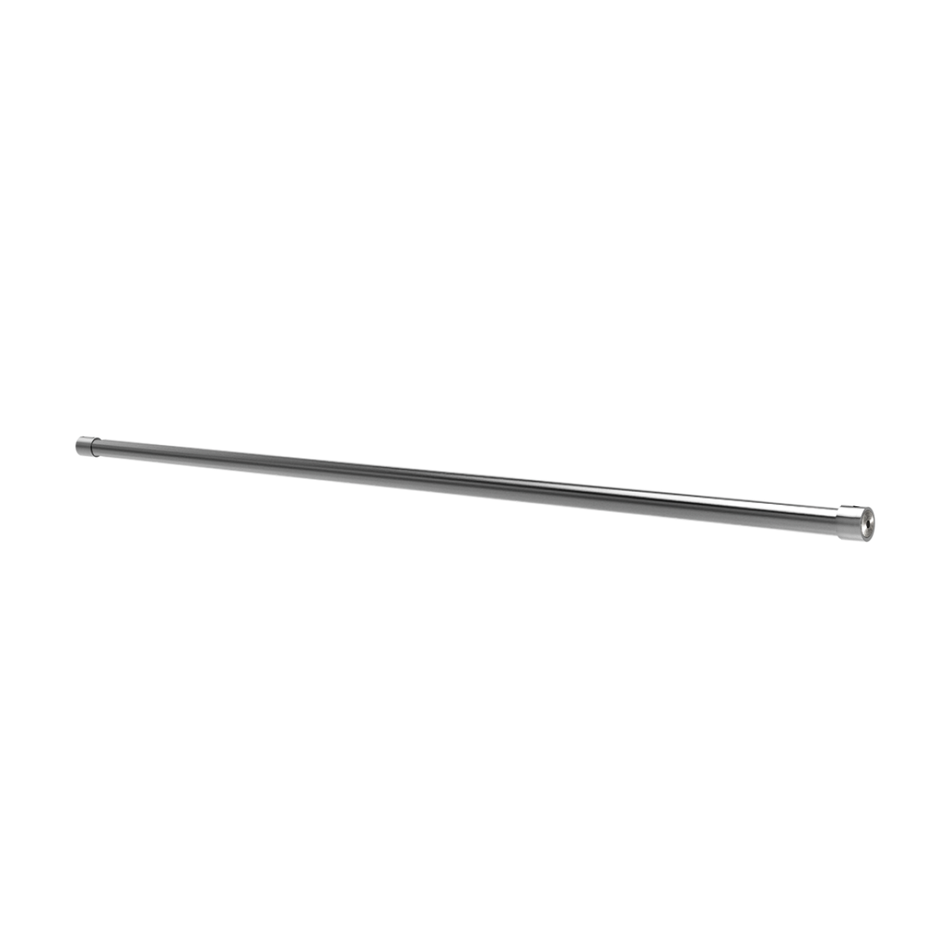 Duschvorhangstange Edelstahlrohr, gerade für Nischen mit 20 mm Durchmesser