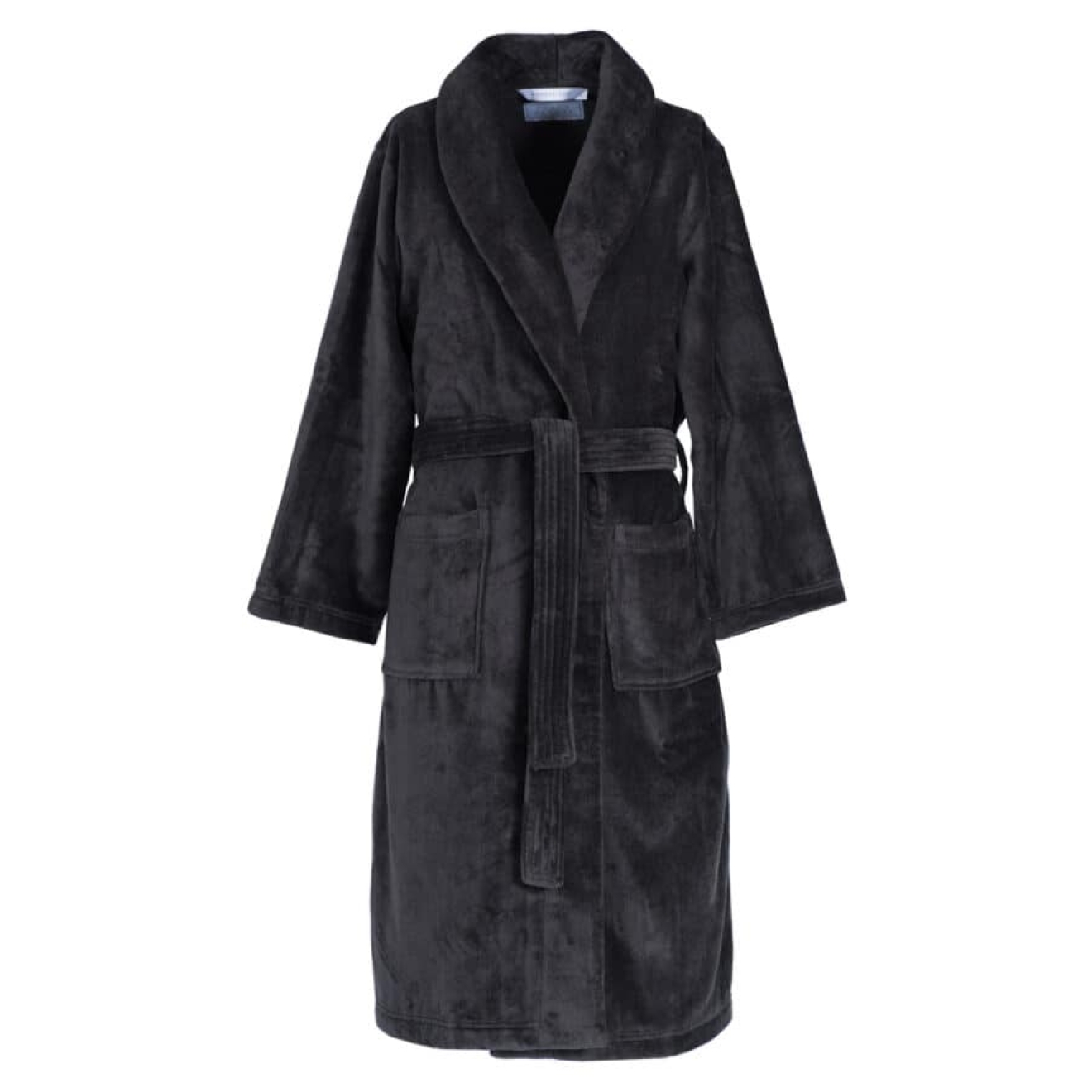 Bademantel Damen Pellevävare Velour grey