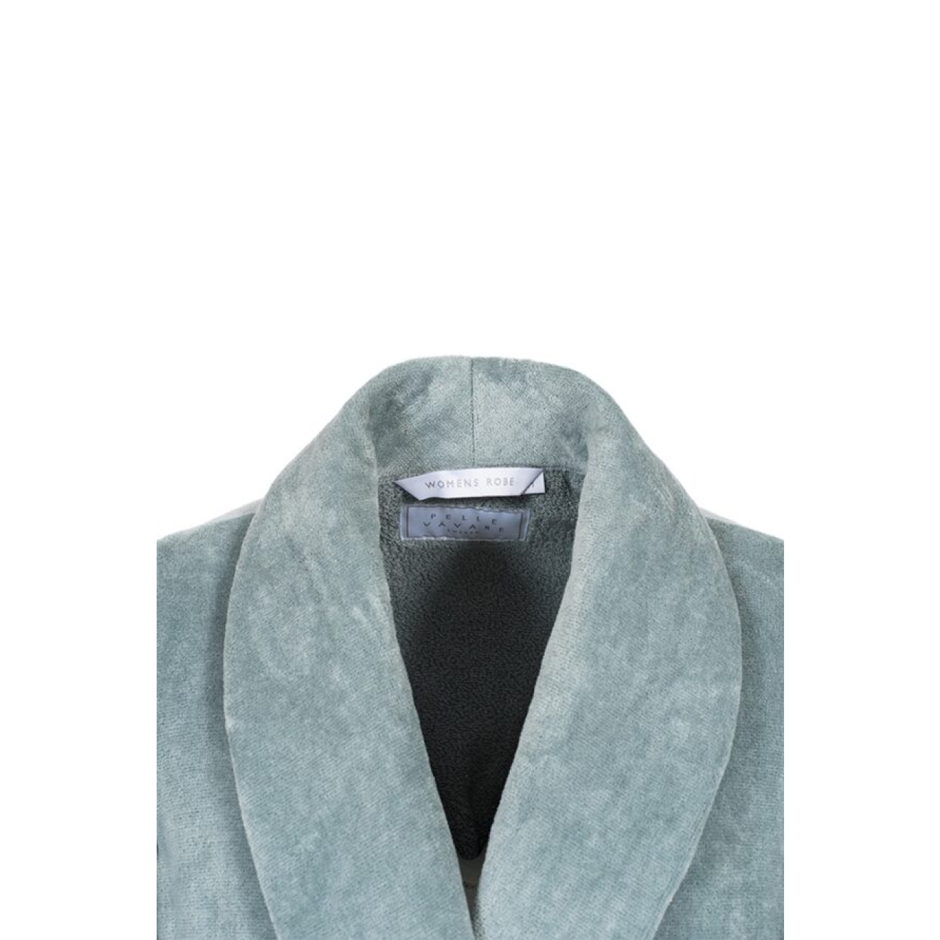 Bademantel Damen Pellevävare Velour green
