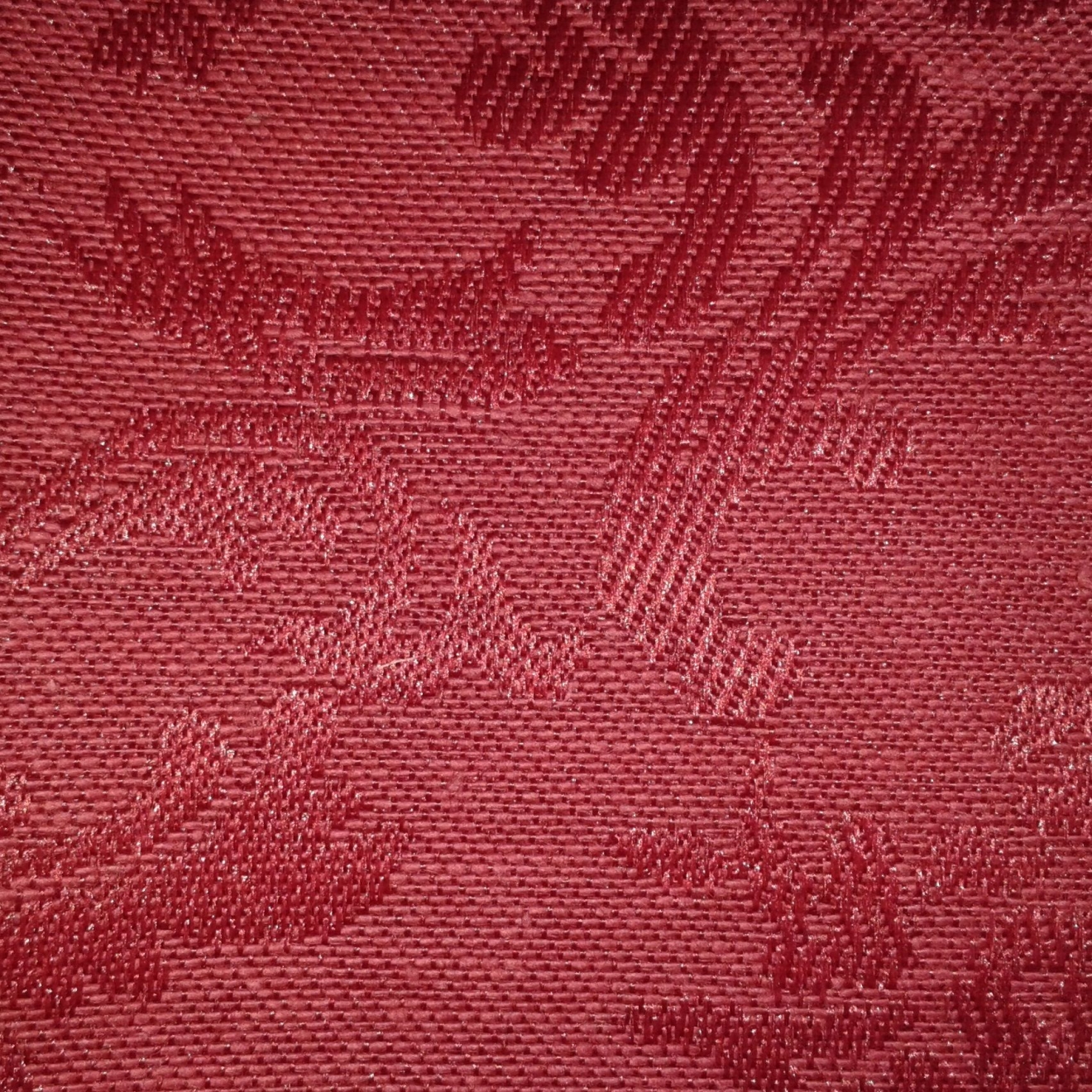 Duschvorhangstoff Textil Baumwolle/Polyester, Barock bordeauxrot 1,5 breite Meterware