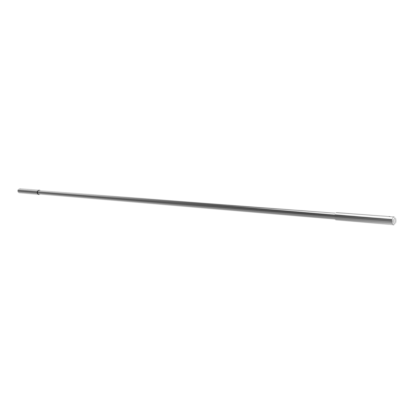 Edelstahl Duschvorhangstange Burschberg ohne Bohren, Teleskopstange 121-140cm