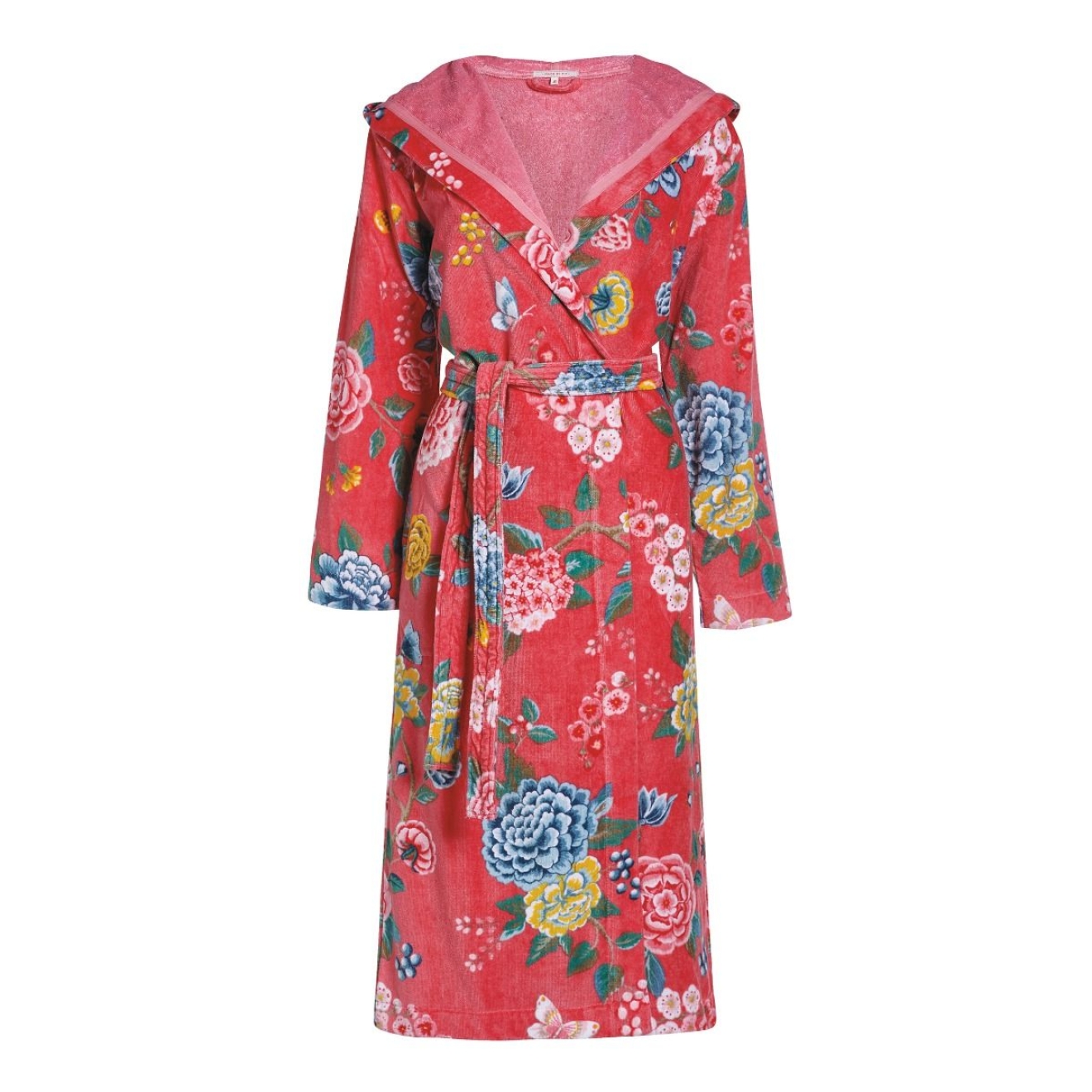 PIP Bademantel Evening in coral