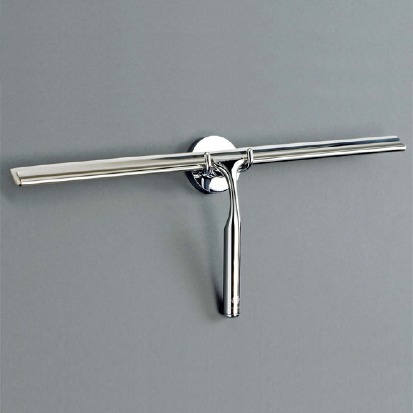 Duschabzieher Glaswischer mit Wandhalterung Decor Walther Quick-XL