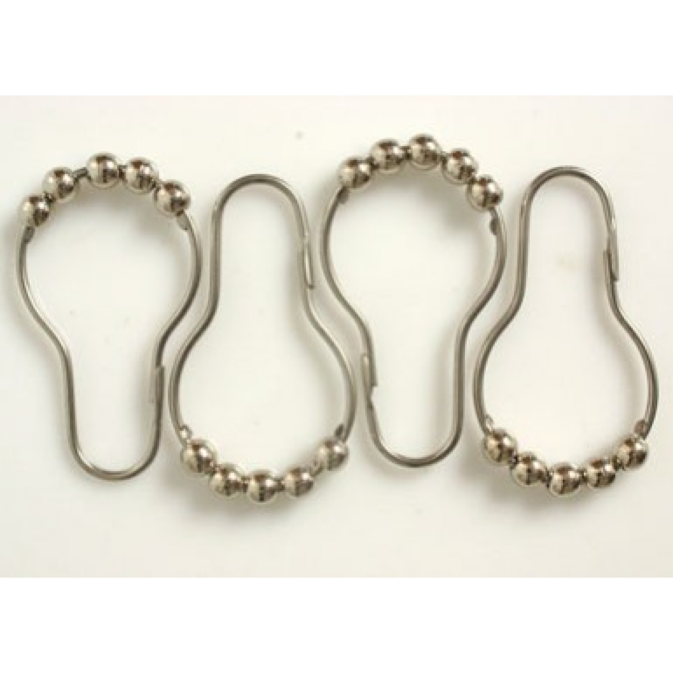 Duschvorhangringe Roller Hooks