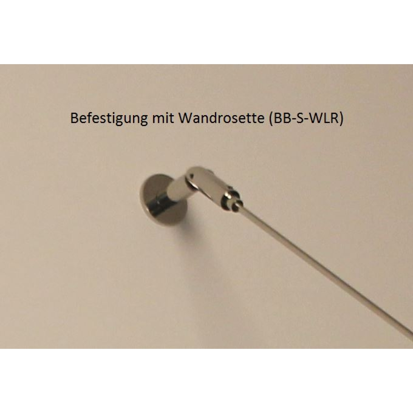 Winkellager befestigt an der Wand