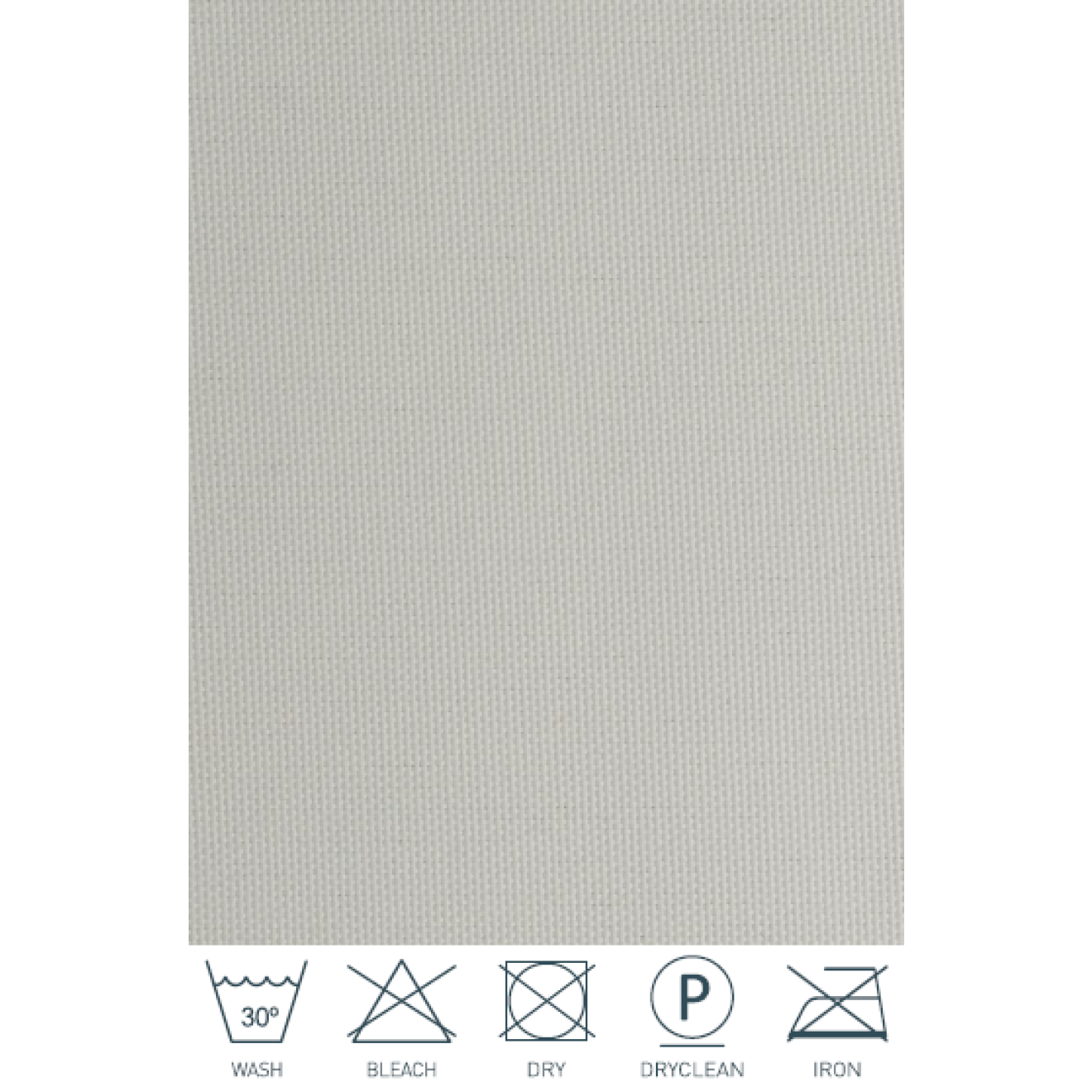 Schwerer Textil Duschvorhang Sunset aus 100% Polypropylen in Silver Maßanfertigung schwer entflammbar