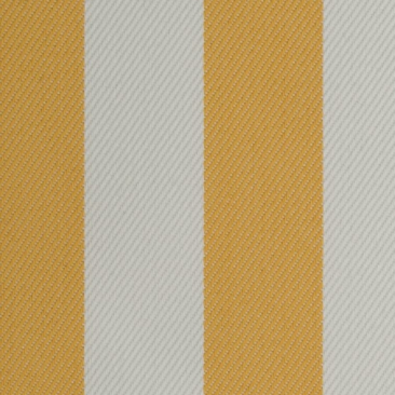Schwerer Textil Duschvorhangstoff Sunset Stripes aus 100% Polypropylen in gelb gestreift Meterware schwer entflammbar