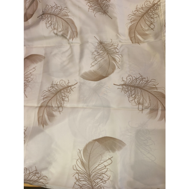 Duschvorhang Plumes / Federn / 340 x 200 cm