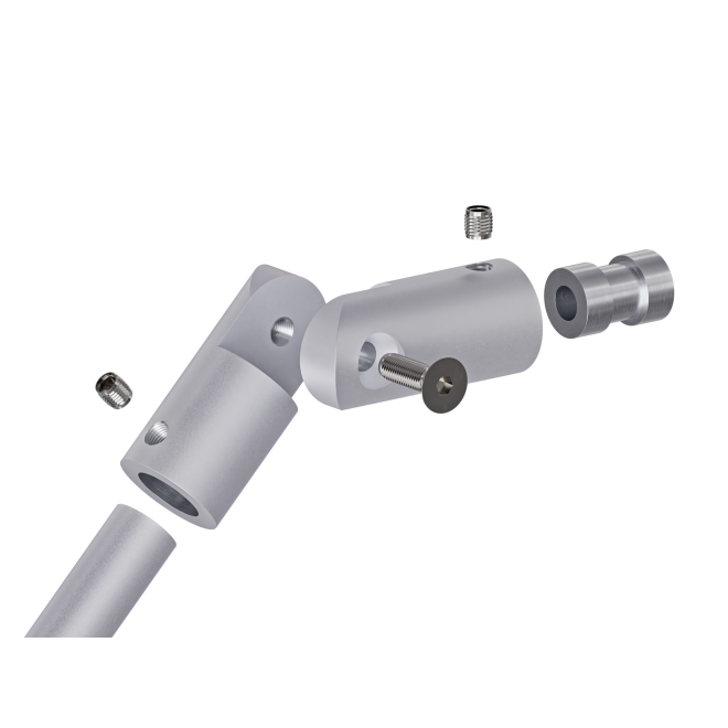 Oberteil Schwenkbares Lager Aluminium