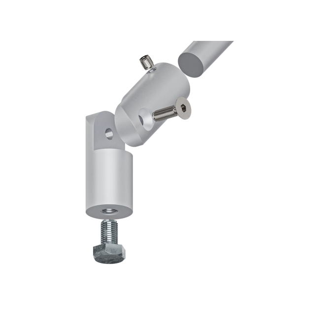 Unterteil Schwenkbares Lager Aluminium