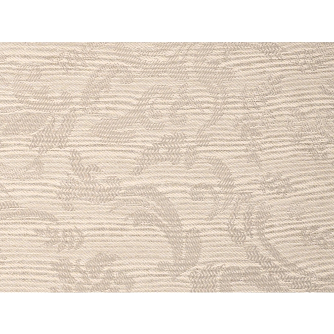 Duschvorhang Textil Baumwolle/Polyester, Barock Creme