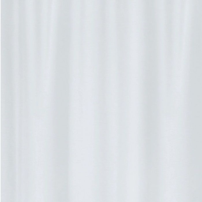 Duschvorhang Luxus / weiß / 140 x 185 cm