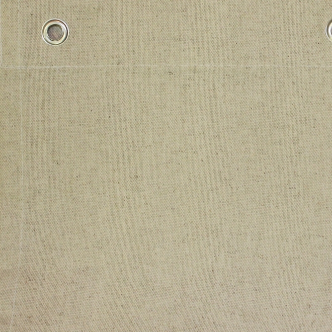 Duschvorhangstoff Textil Linolux Leinen/Baumwolle, natur