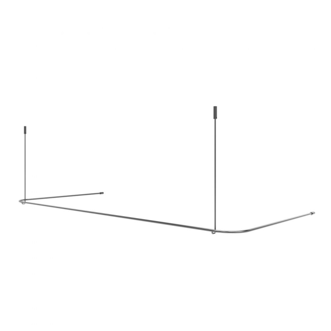 Duschvorhangstange Edelstahl