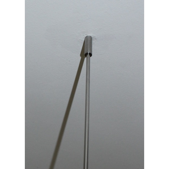 Duschvorhangstange Edelstahl 10 mm, 5 Eck von Burschberg für Eckwannen