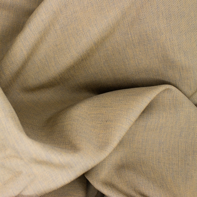 Schwerer Textil Duschvorhangstoff Sunset aus 100% Polypropylen in braun Meterware schwer entflammbar