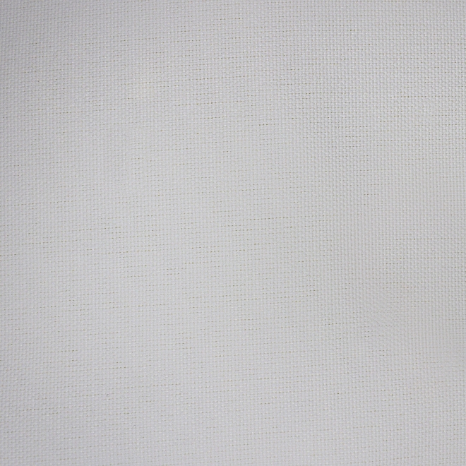 Schwerer Textil Duschvorhangstoff Sunset aus 100% Polypropylen in wollweiß Meterware schwer entflammbar