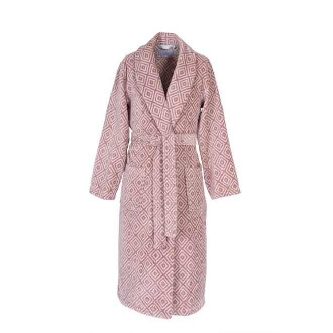 Bademantel Damen Seskaroe von Pelle Vävare in rosa