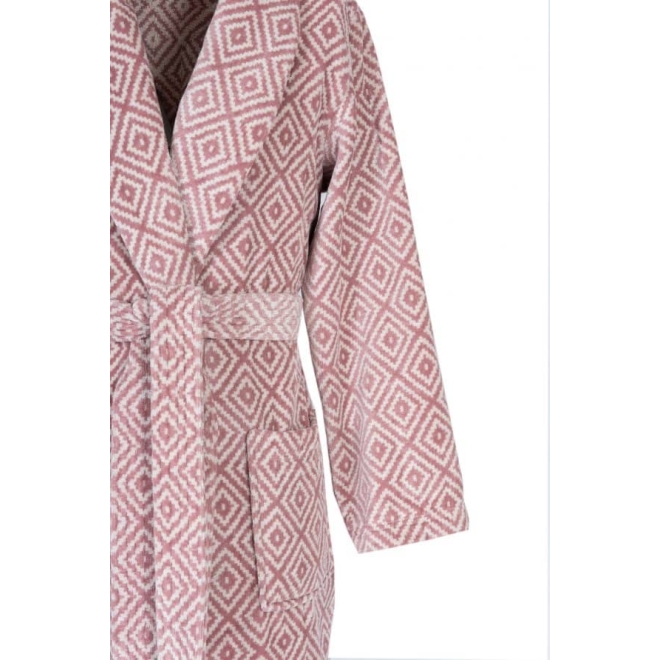 Bademantel Damen Seskaroe von Pelle Vävare in rosa