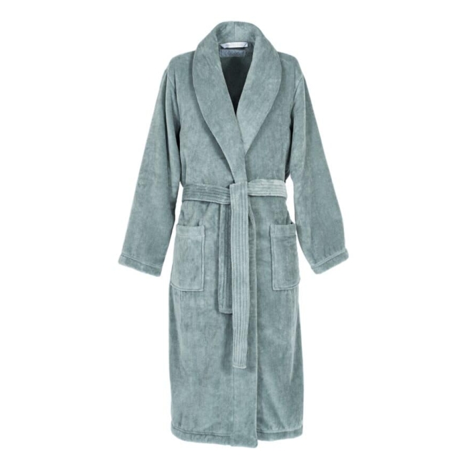 Bademantel Damen Pellevävare Velour green
