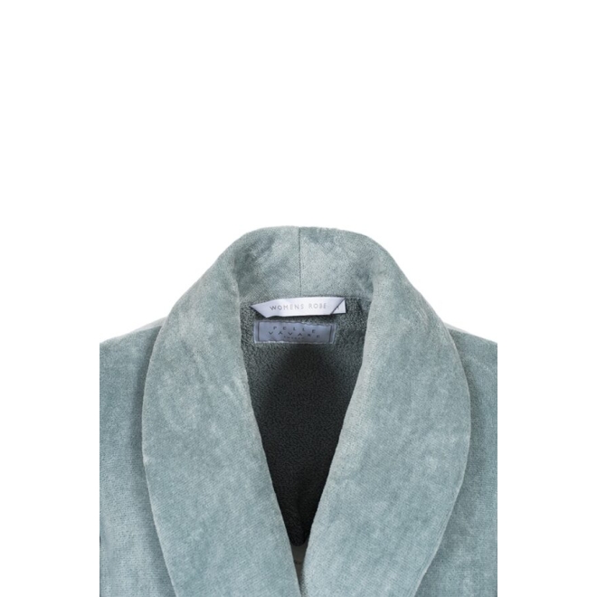 Bademantel Damen Pellevävare Velour green