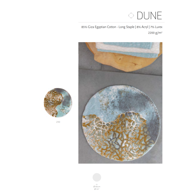 Badeteppich "Dune" von Abyss Habidecor