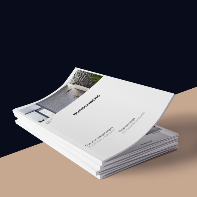 Katalog Duschvorhangstangen und Duschvorhänge
