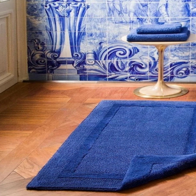 Badteppich "Reversible" Badematte Abyss Baumwolle in 60 Farben