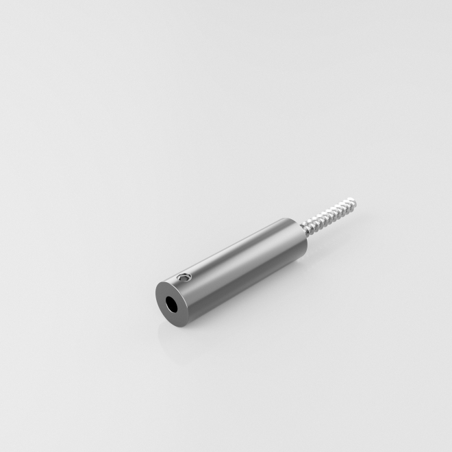 Duschvorhangstange Edelstahl 10 mm, Halbkreis mit Verlängerung von Burschberg für Badewanne und Dusche