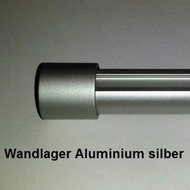 Duschvorhangstange Aluminium Halbkreis Radius 75cm für die Badewanne