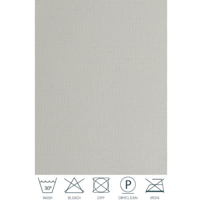 Schwerer Textil Duschvorhang Sunset aus 100% Polypropylen in Silver Maßanfertigung schwer entflammbar