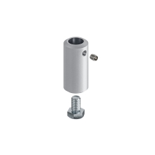 3,5 cm Deckenmontage Aluminium