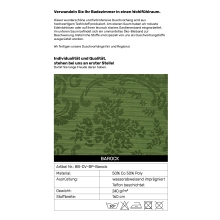 Duschvorhang Textil Baumwolle/Polyester, Barock Bordeauxrot