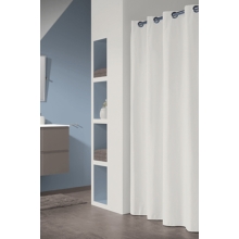 Duschvorhang Baumwolle, Polyester, Coloris natur, 180x200cm