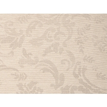 Duschvorhang Textil Baumwolle/Polyester, Barock Creme