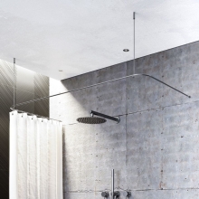 Duschvorhanhstange U Form Badewanne