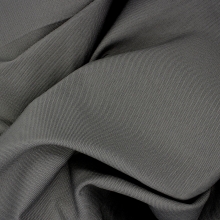 Schwerer Textil Duschvorhangstoff Sunset aus 100% Polypropylen in Anthrazit Meterware schwer entflammbar