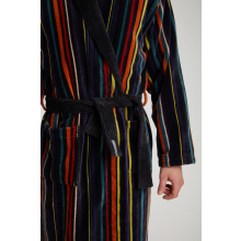 Bademantel Herren Sarek von Pelle Vävare gestreift