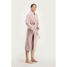 Bademantel Damen Seskaroe von Pelle Vävare in rosa