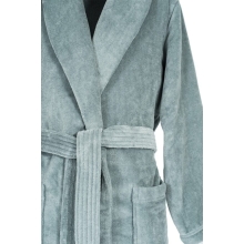 Bademantel Damen Pellevävare Velour green