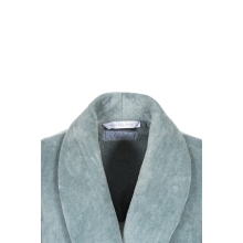 Bademantel Damen Pellevävare Velour green