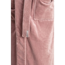 Bademantel Damen Torekov von Pelle Vävare in dusty pink extra lang