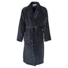 Bademantel Herren Torekov von Pelle Vävare in grey
